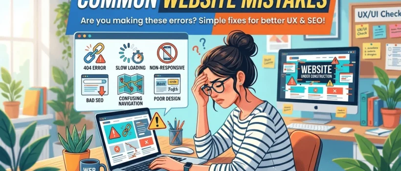 common website mistakes Latino businesses