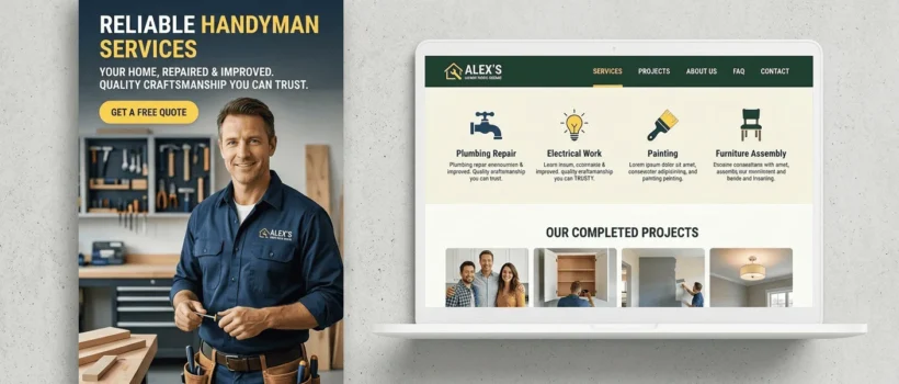 Web Design for Handyman Charlotte NC