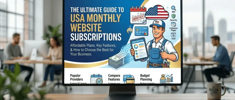 monthly website subscription USA